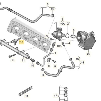Genuine Injector 06l 906 036 Ak